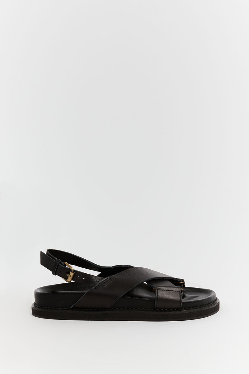 THE BALI TAILOR ALILA BLACK SANDAL