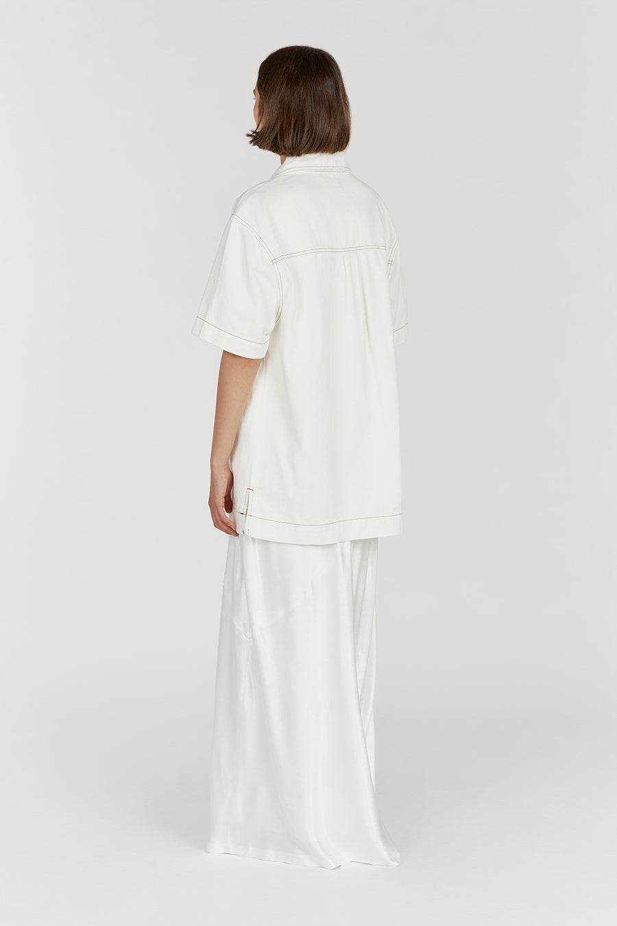 PIPER OFF WHITE DENIM JACKET