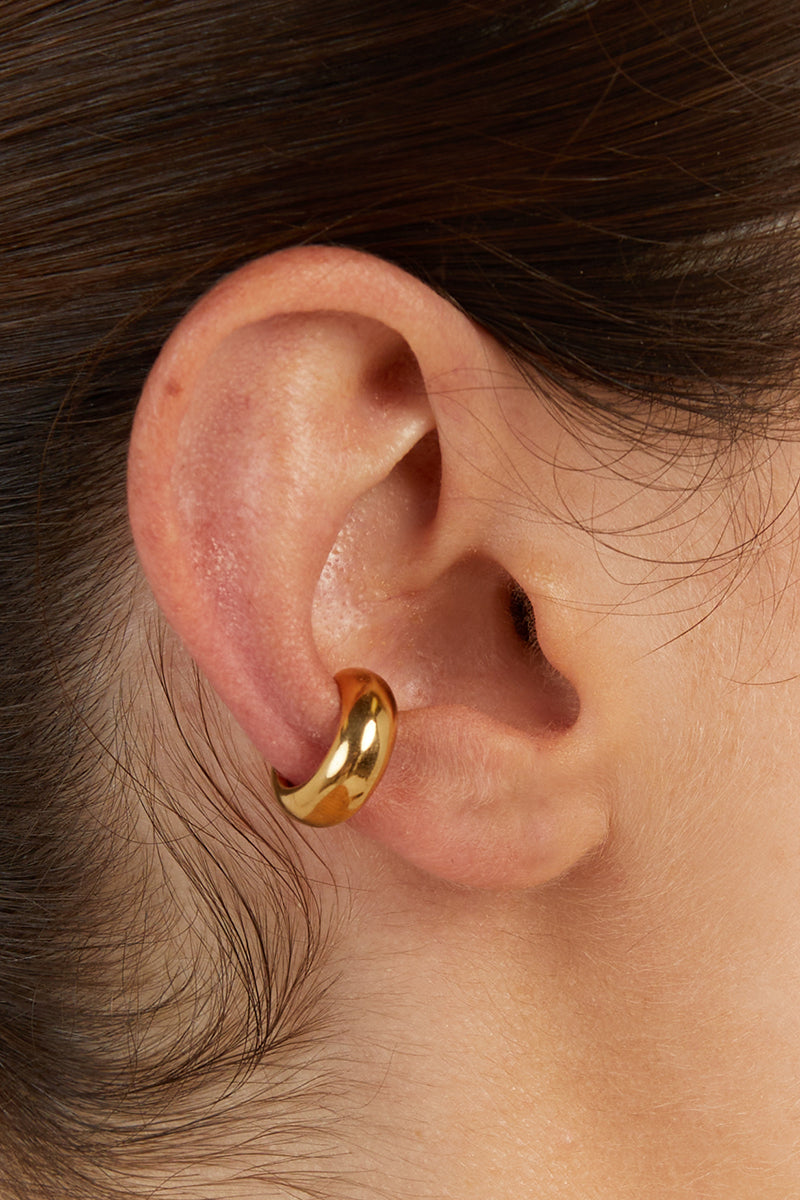 CENDRE EPAISSE SINGLE GOLD EAR CUFF