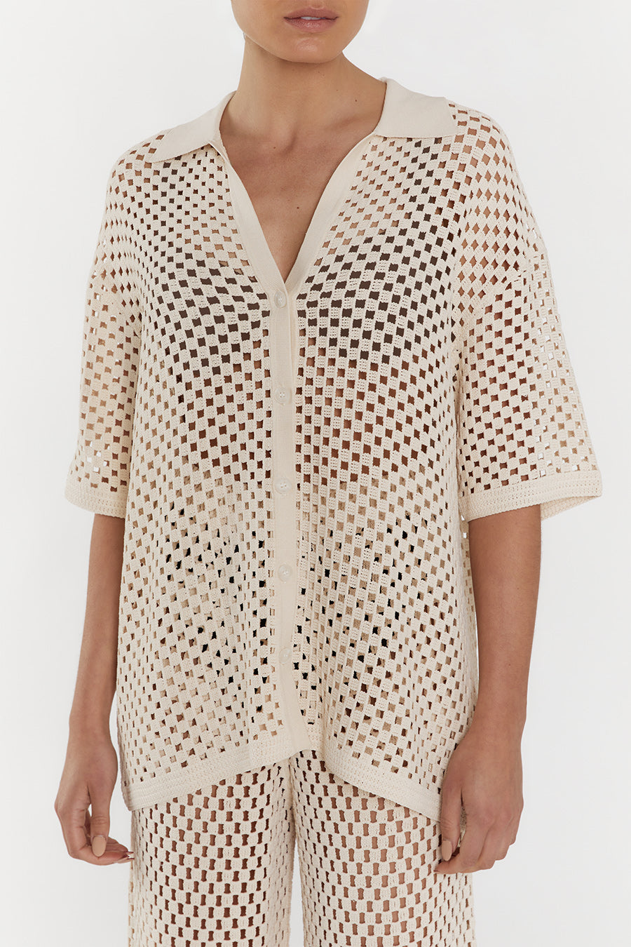 SONNY NATURAL CROCHET PANT