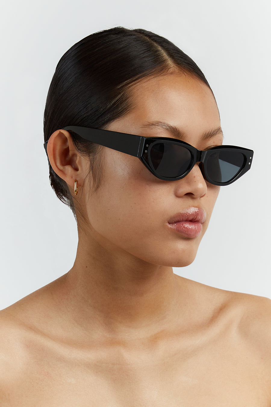 JULIAN BLACK CAT EYE SUNGLASSES