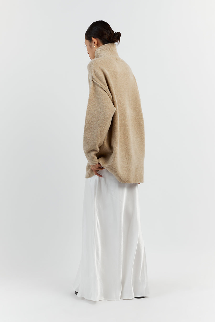 BROOKLYN OAT HIGH NECK JUMPER