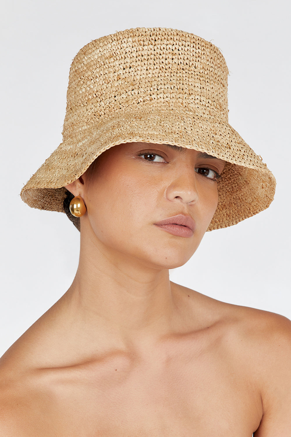ELI NATURAL BUCKET HAT