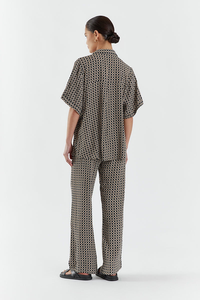 BROOKS GEO DRAWSTRING PANT