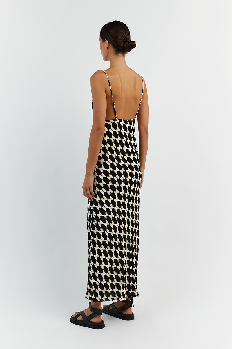 HATTIE SLIP MIDI DRESS