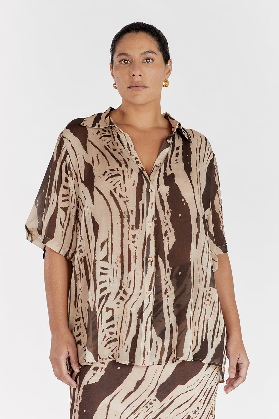 QUINN SHEER VACATION SHIRT