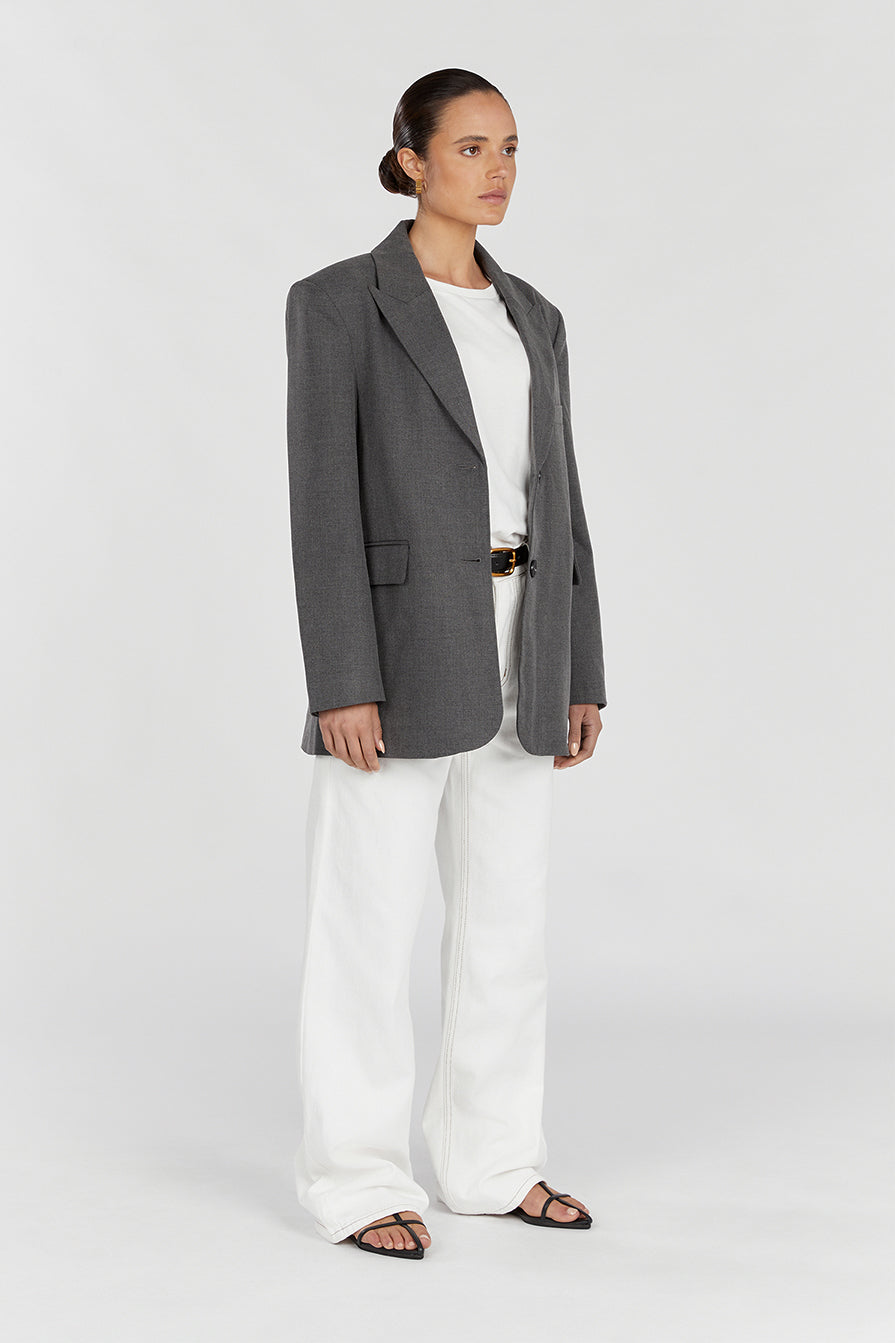 HARLEY CHARCOAL BOYFRIEND BLAZER
