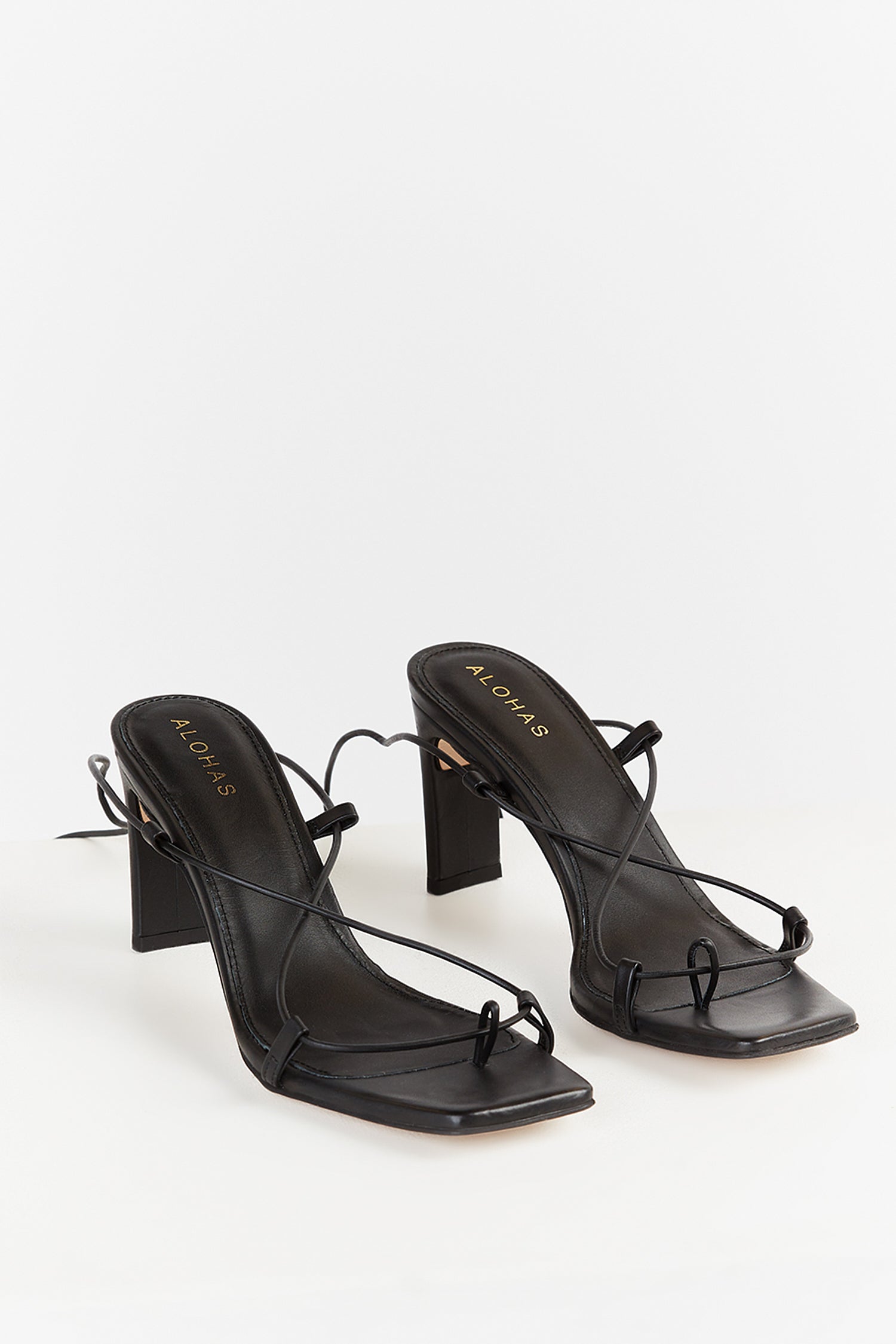 ALOHAS BELLINI BLACK HEEL