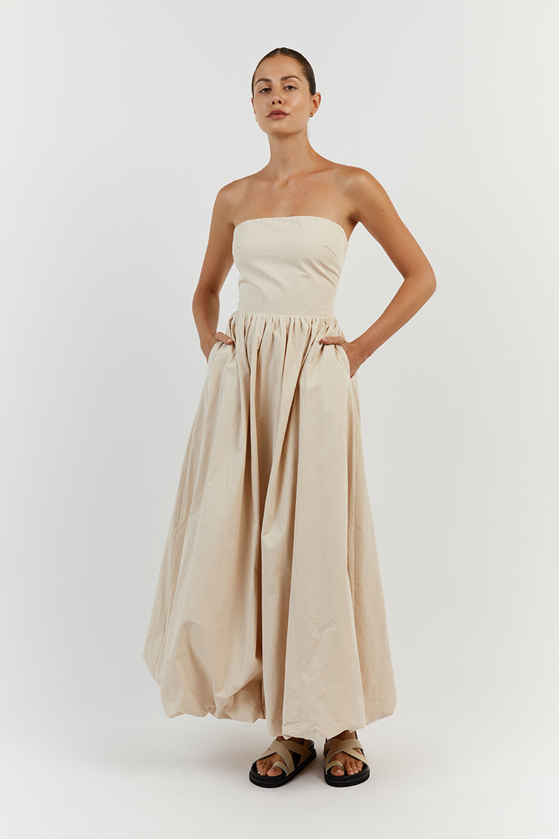 MONTY STONE COTTON BUBBLE DRESS