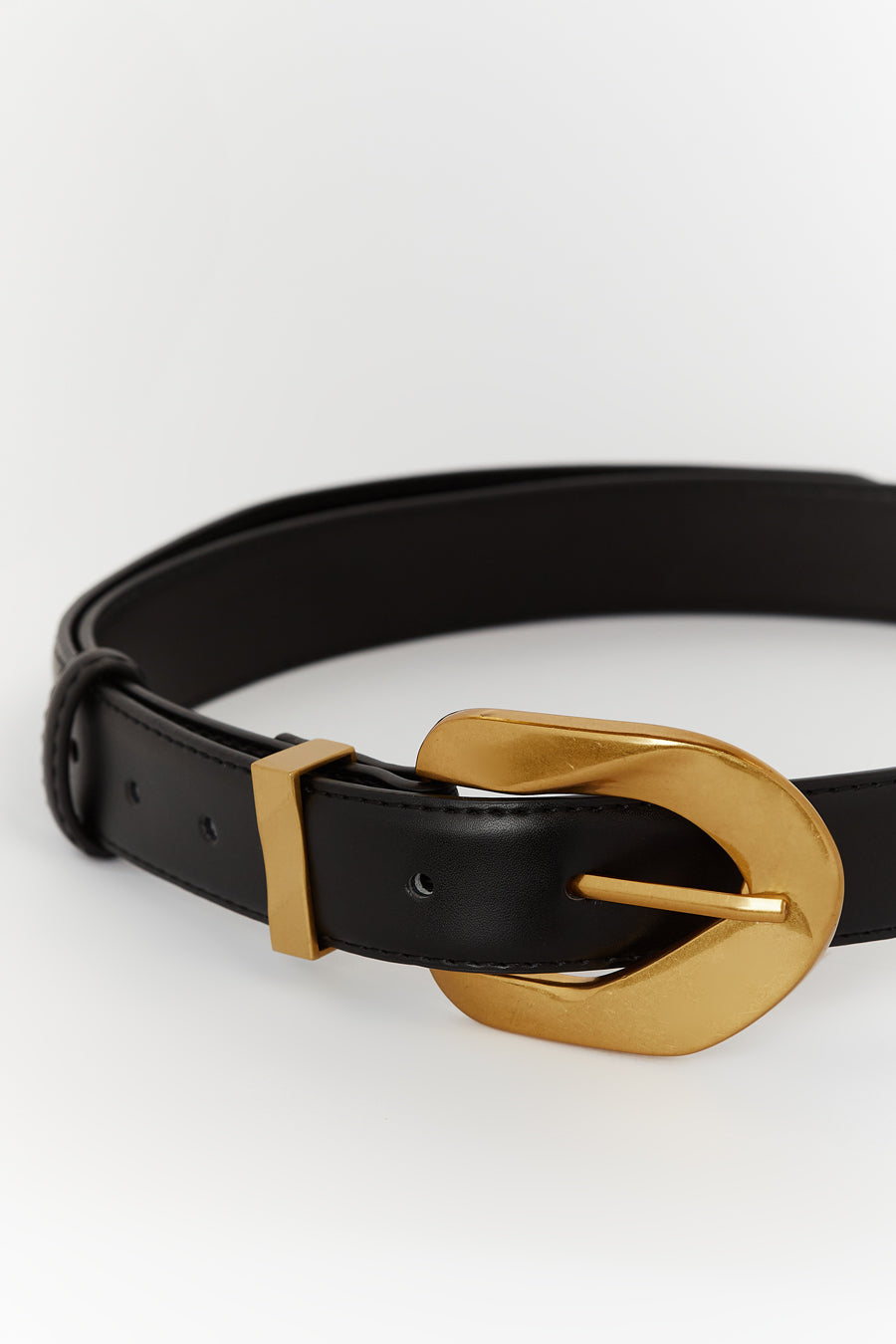 ALBURY BLACK & GOLD BELT