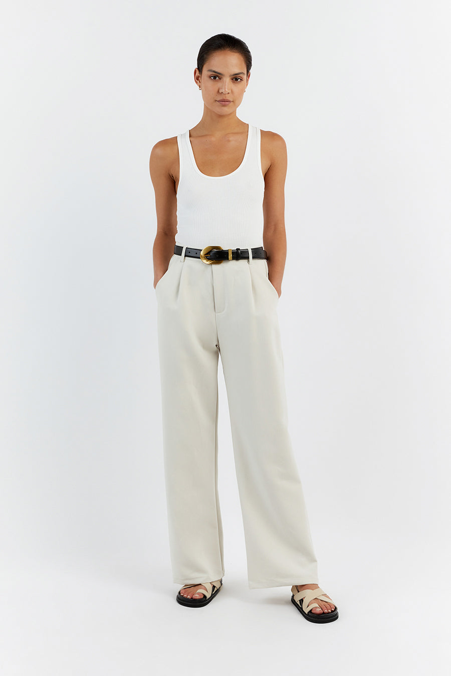 ALBURY BLACK & GOLD BELT