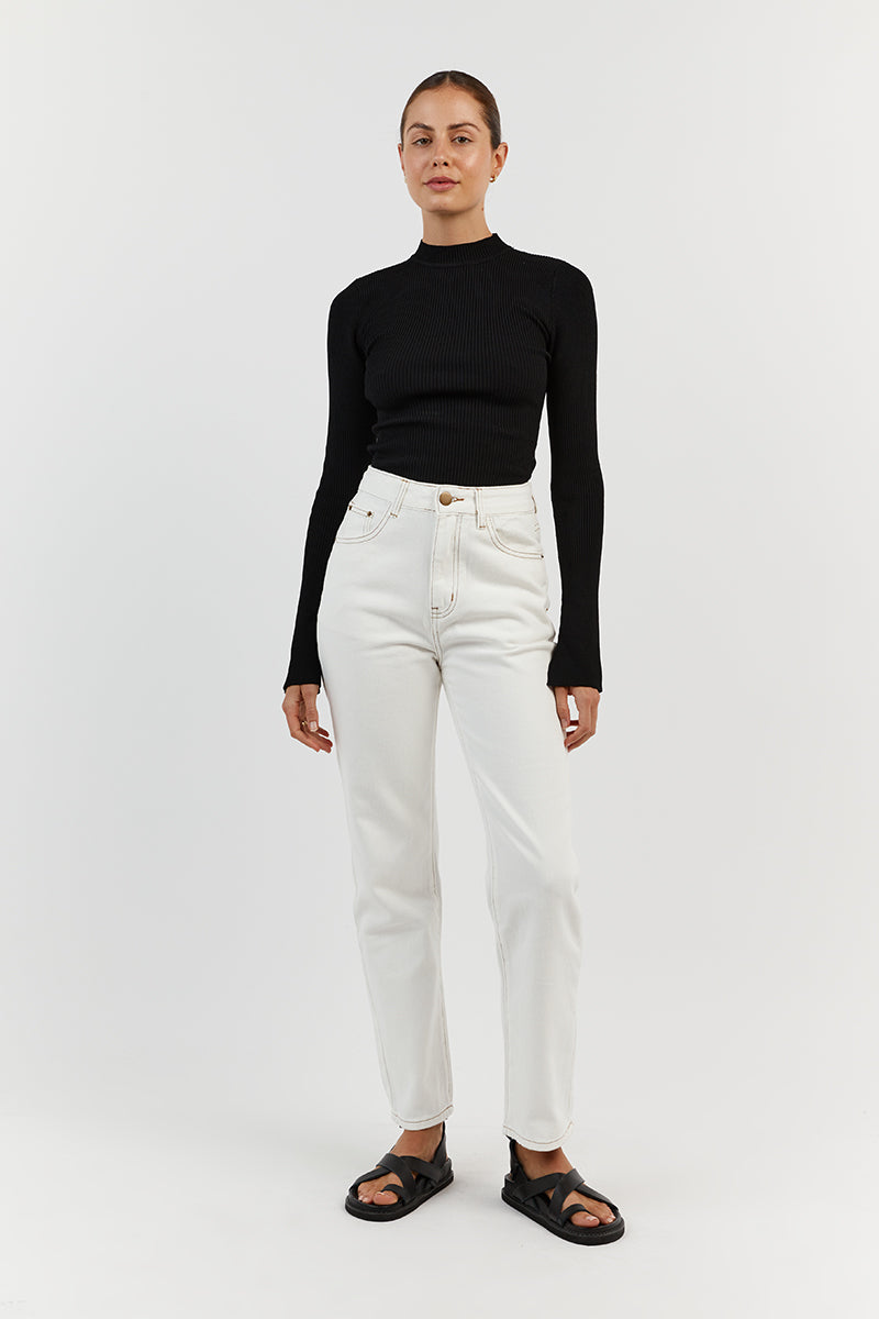 FINLEY OFF WHITE DENIM JEAN