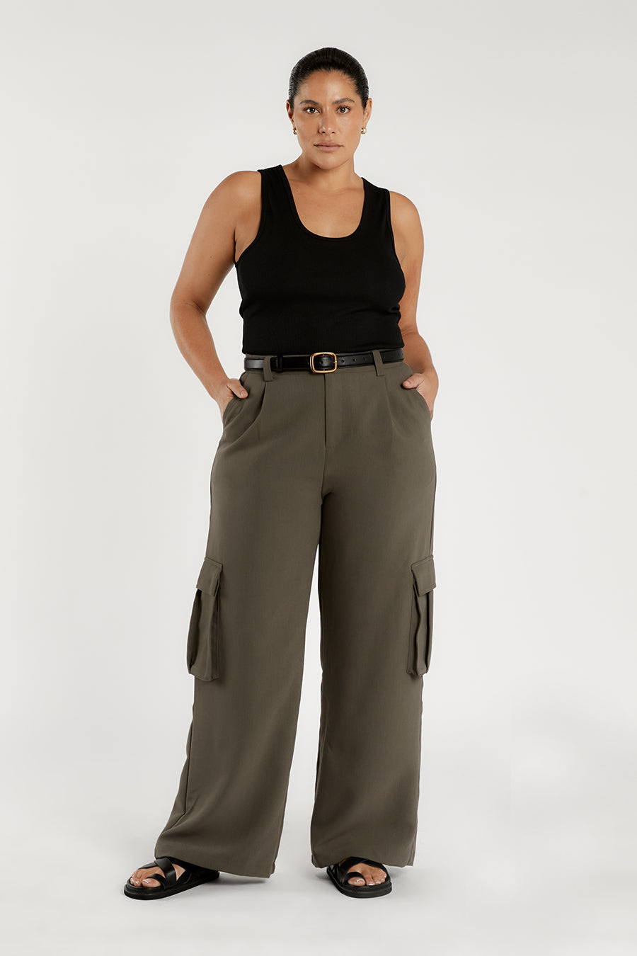 WILLA PETROL CARGO PANT