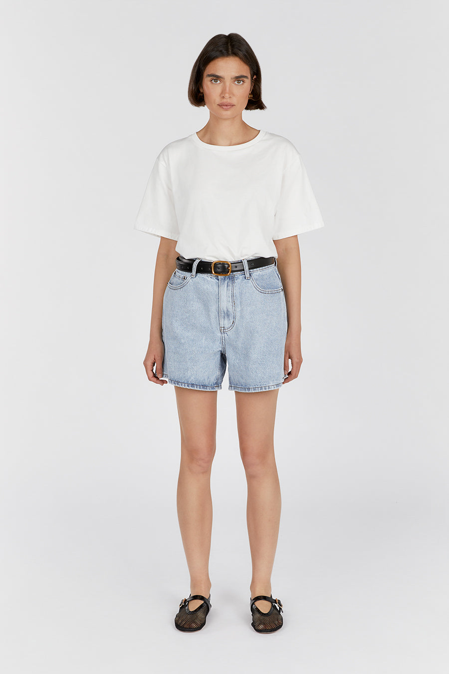 PIPER BLUE DENIM SHORT