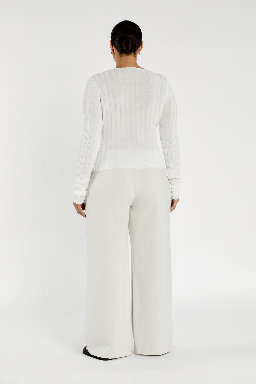 GOLDIE OFF WHITE LONG SLEEVE TOP