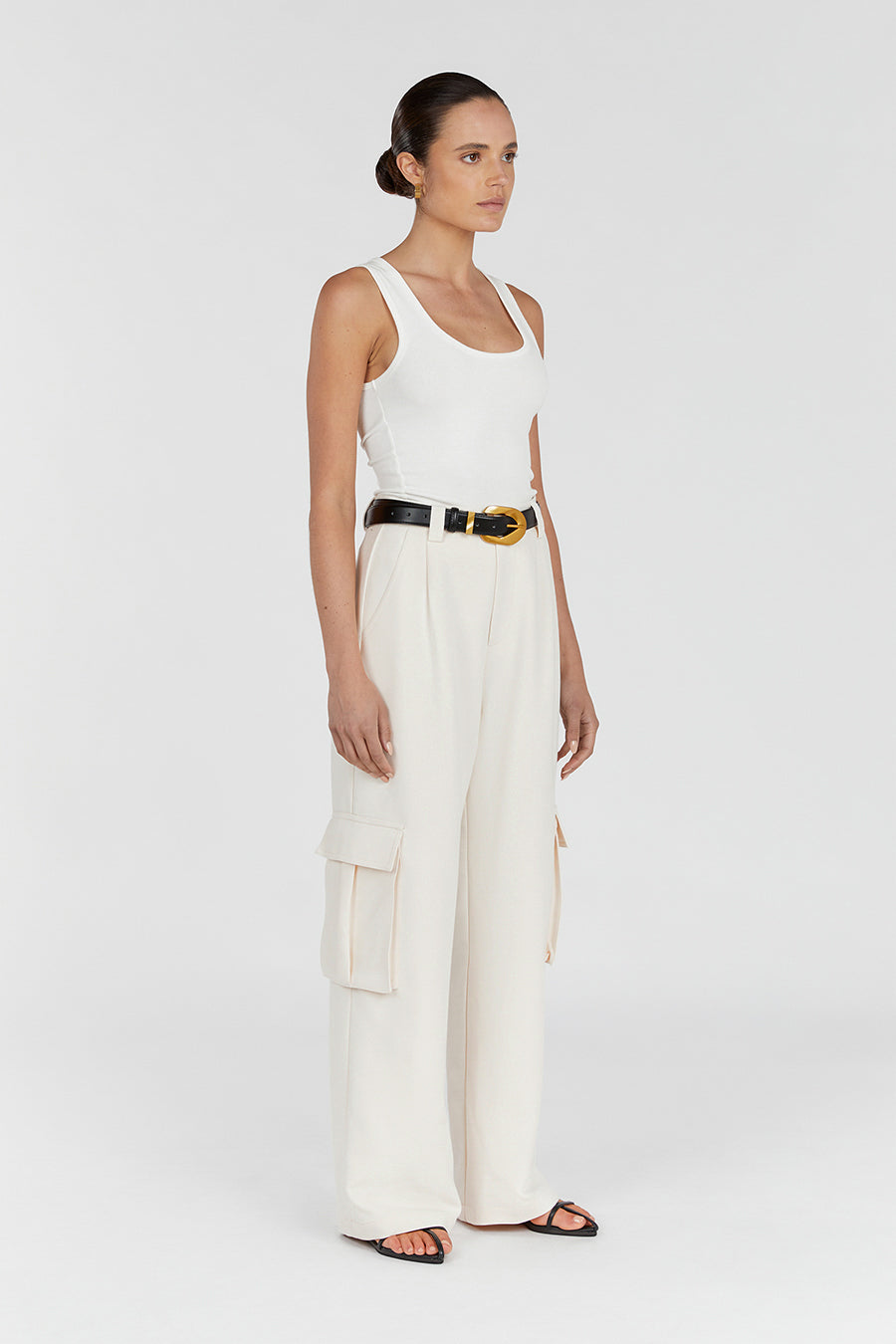 WILLA CREAM CARGO PANT