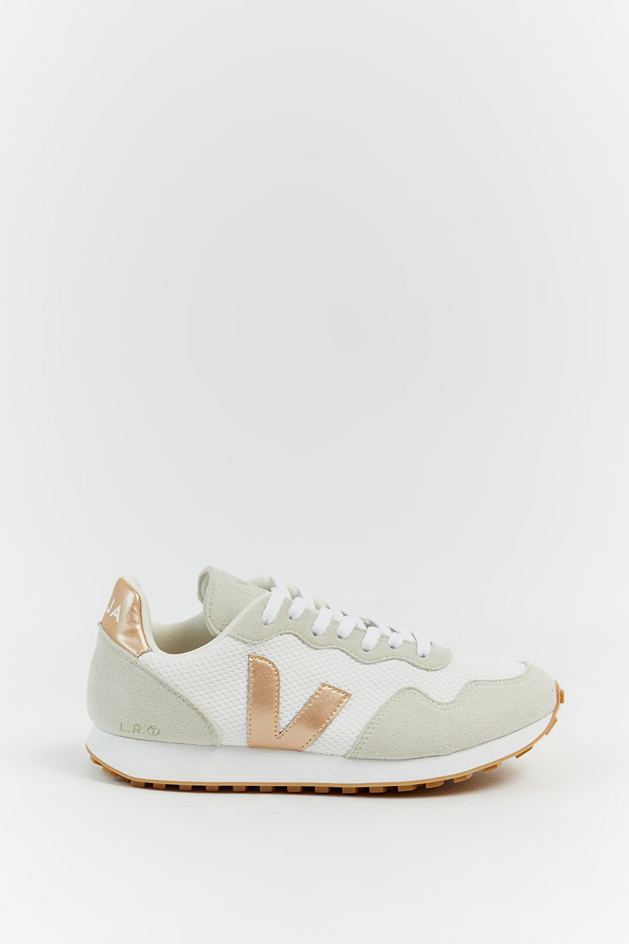 VEJA SDU ALVEOMESH WHITE PLATINE