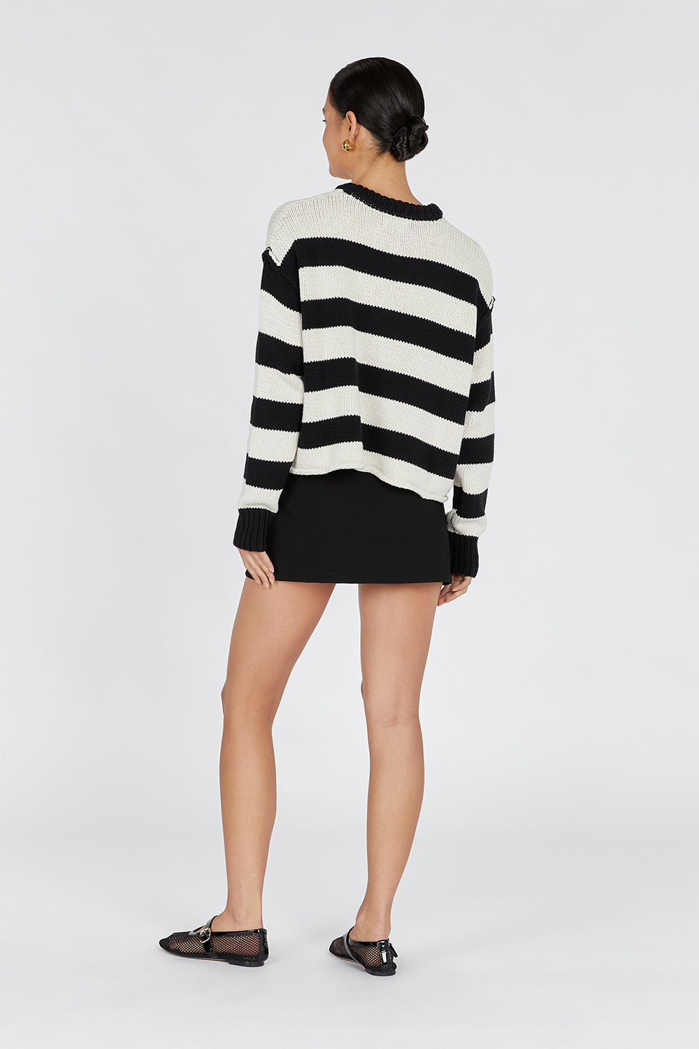 AGATHA STONE STRIPE JUMPER