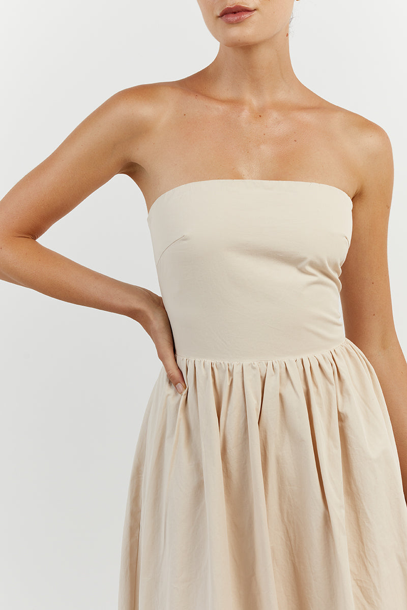 MONTY STONE COTTON BUBBLE DRESS