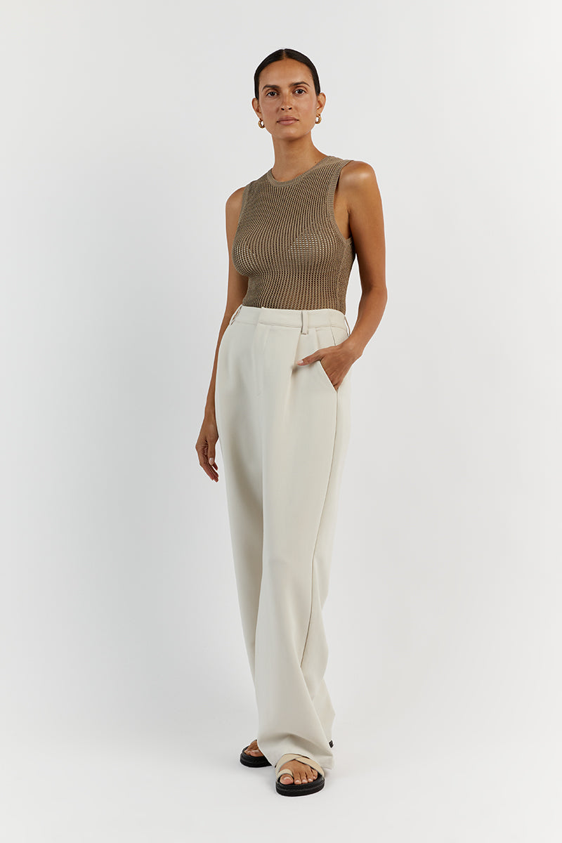 OPHELIA MOSS CROCHET TANK