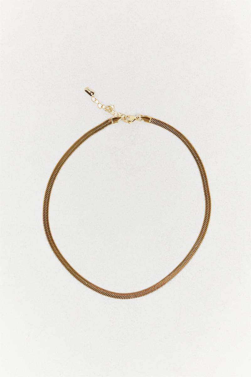 CENDRE PYTHON GOLD NECKLACE