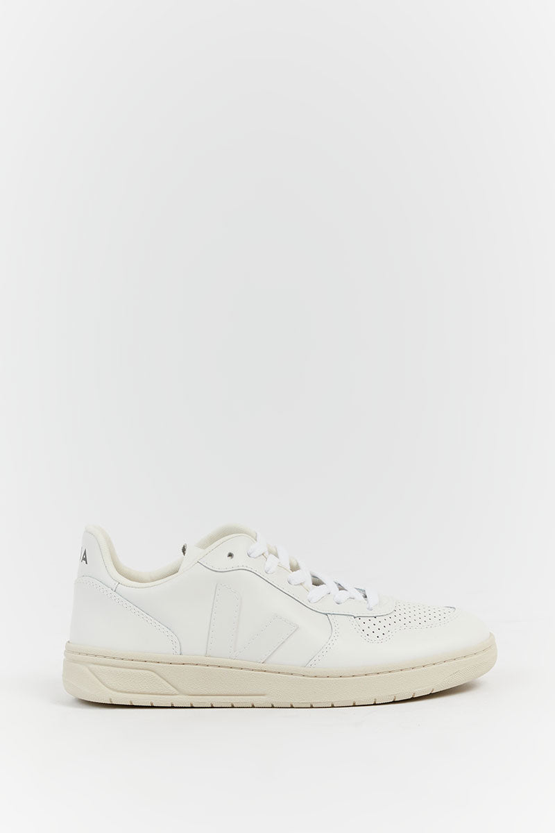 VEJA V-10 LEATHER EXTRA WHITE