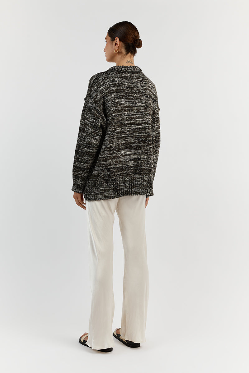 BOWER OLIVE MARLE KNIT JUMPER