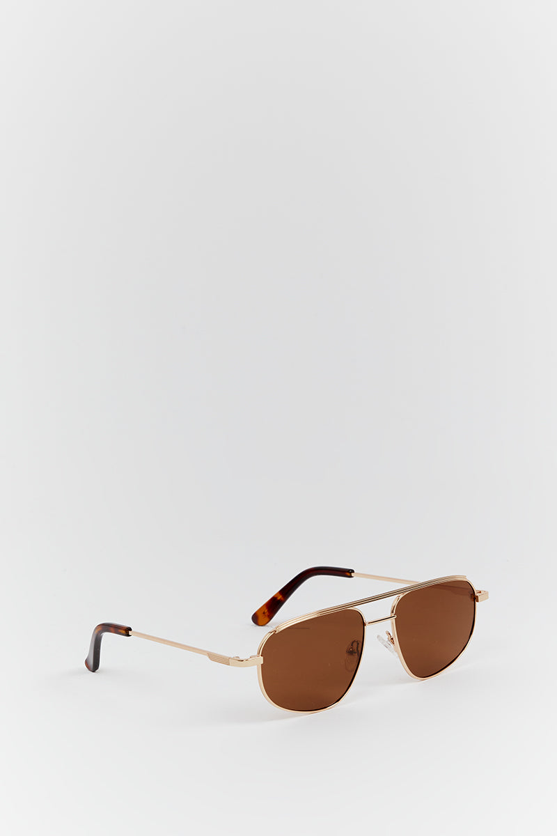 ARMS OF EVE BRONX GOLD SUNGLASSES