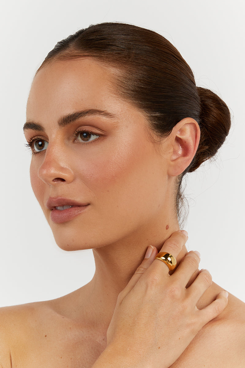 CENDRE YVES GOLD RING