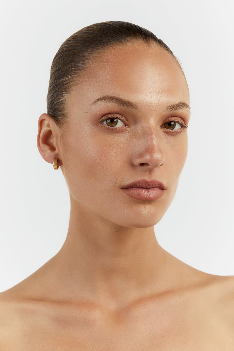 CENDRE AGATHE GOLD HUGGIES