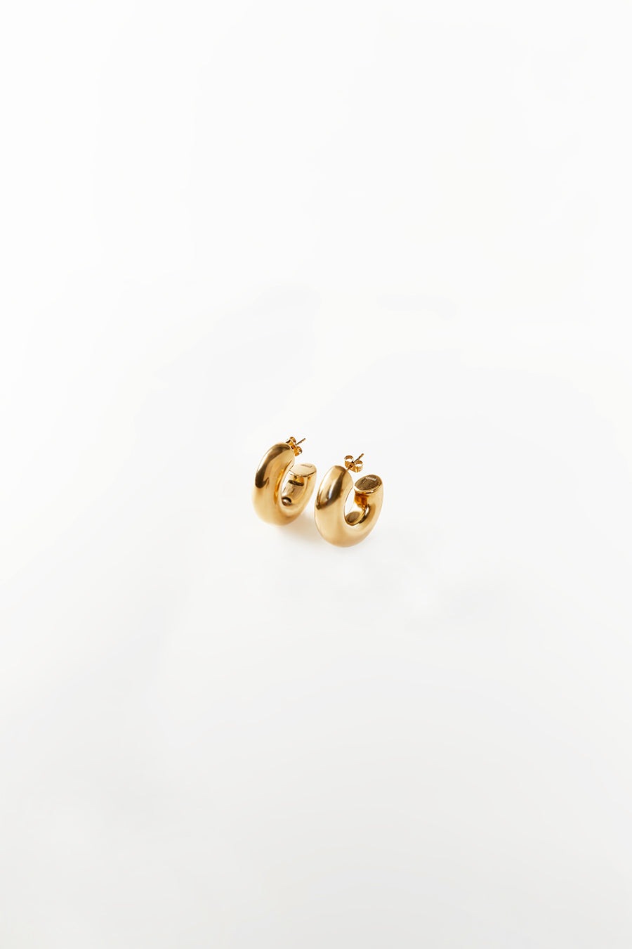 CENDRE LOLITA GOLD HOOPS