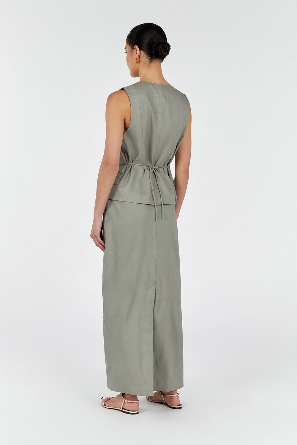 LUCCA VINE MIDI SKIRT