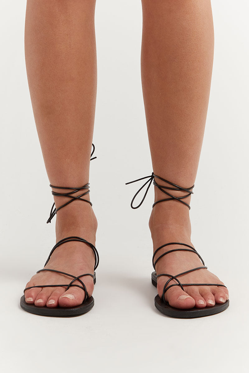 MARIA FARRO AELIA BLACK SANDAL