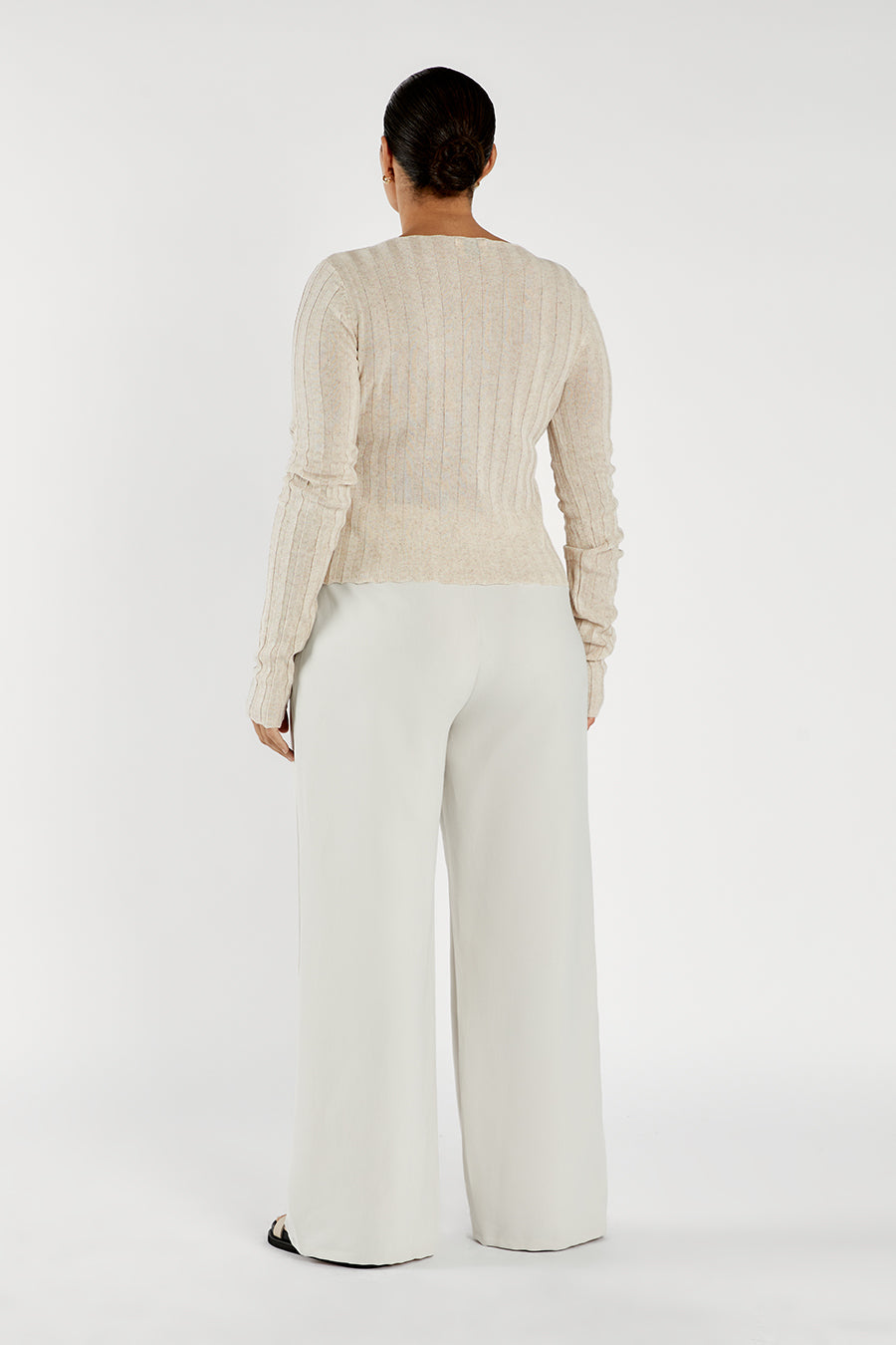 GOLDIE NATURAL LONG SLEEVE TOP