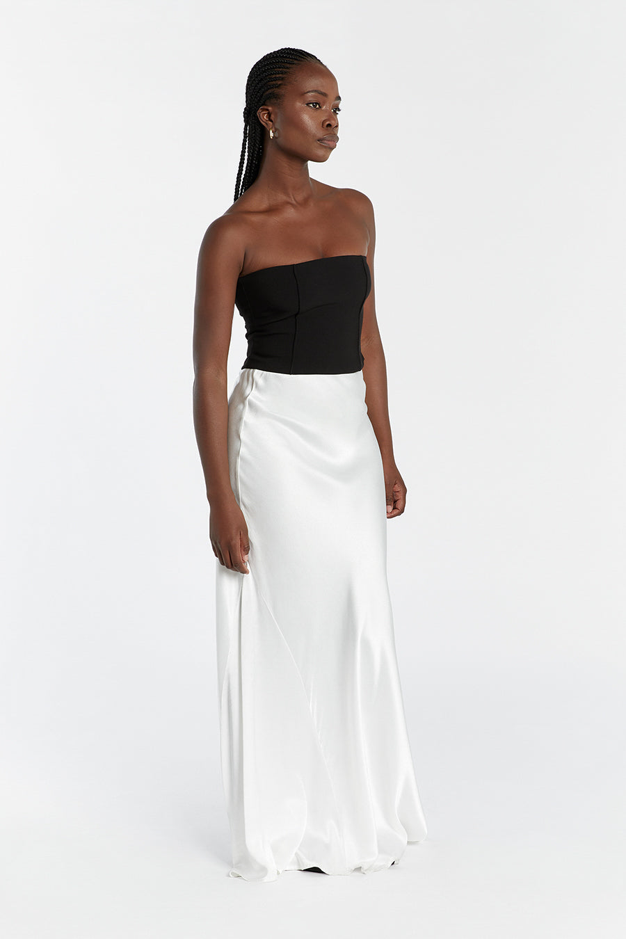 ROWAN BLACK CORSET TOP