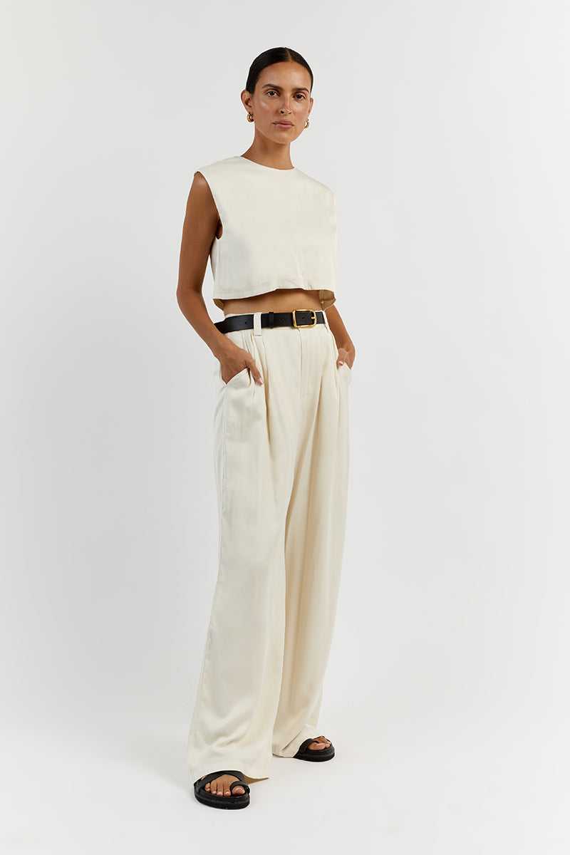 RUE CREAM TROUSER PANT