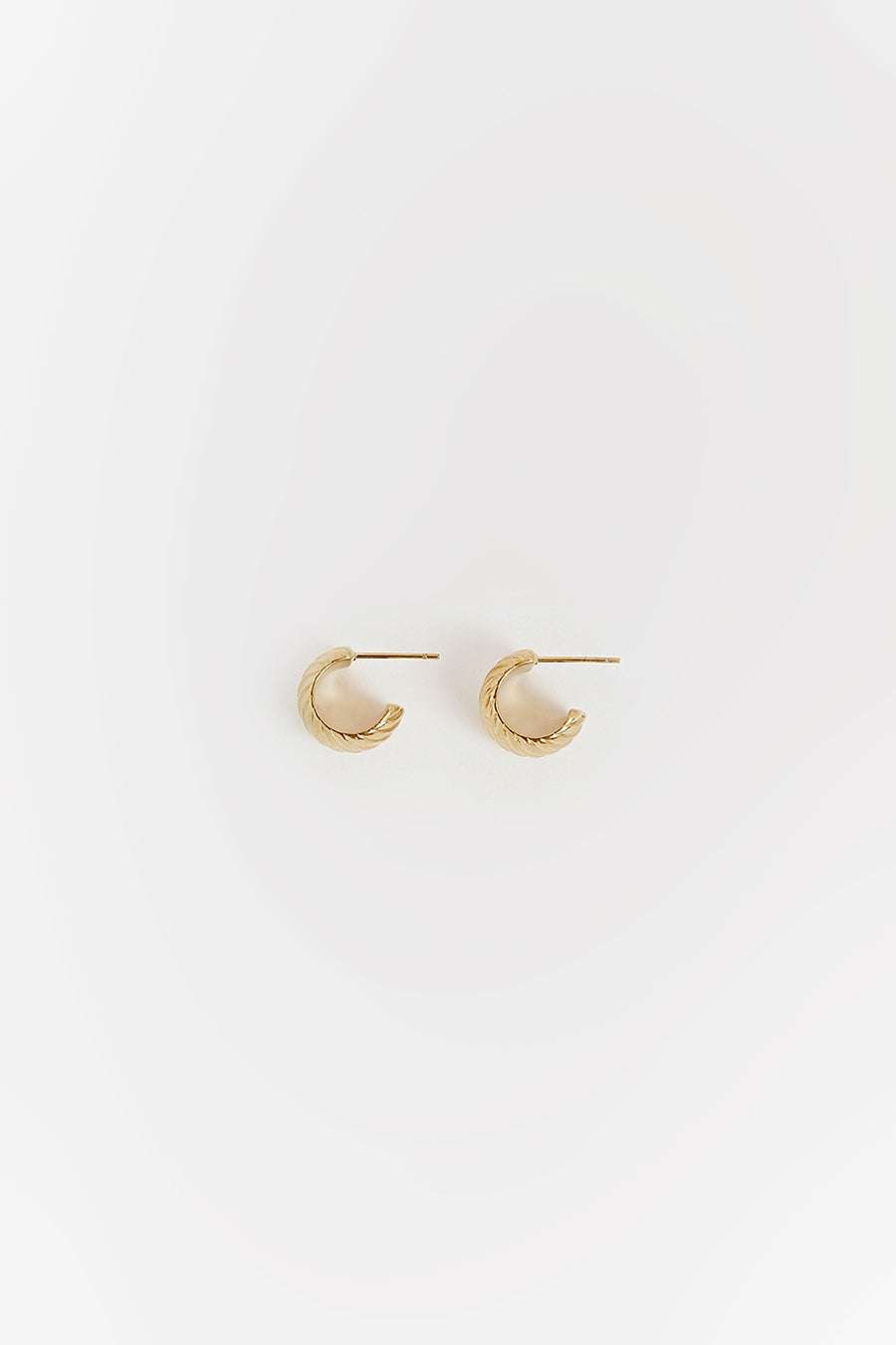 CENDRE POPPI GOLD HOOPS