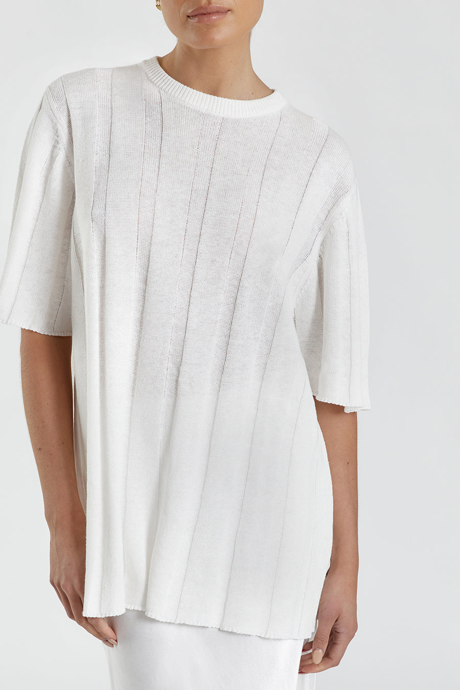 EMERY OFF WHITE OVERSIZED TEE