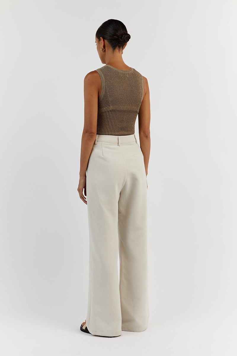 OPHELIA MOSS CROCHET TANK