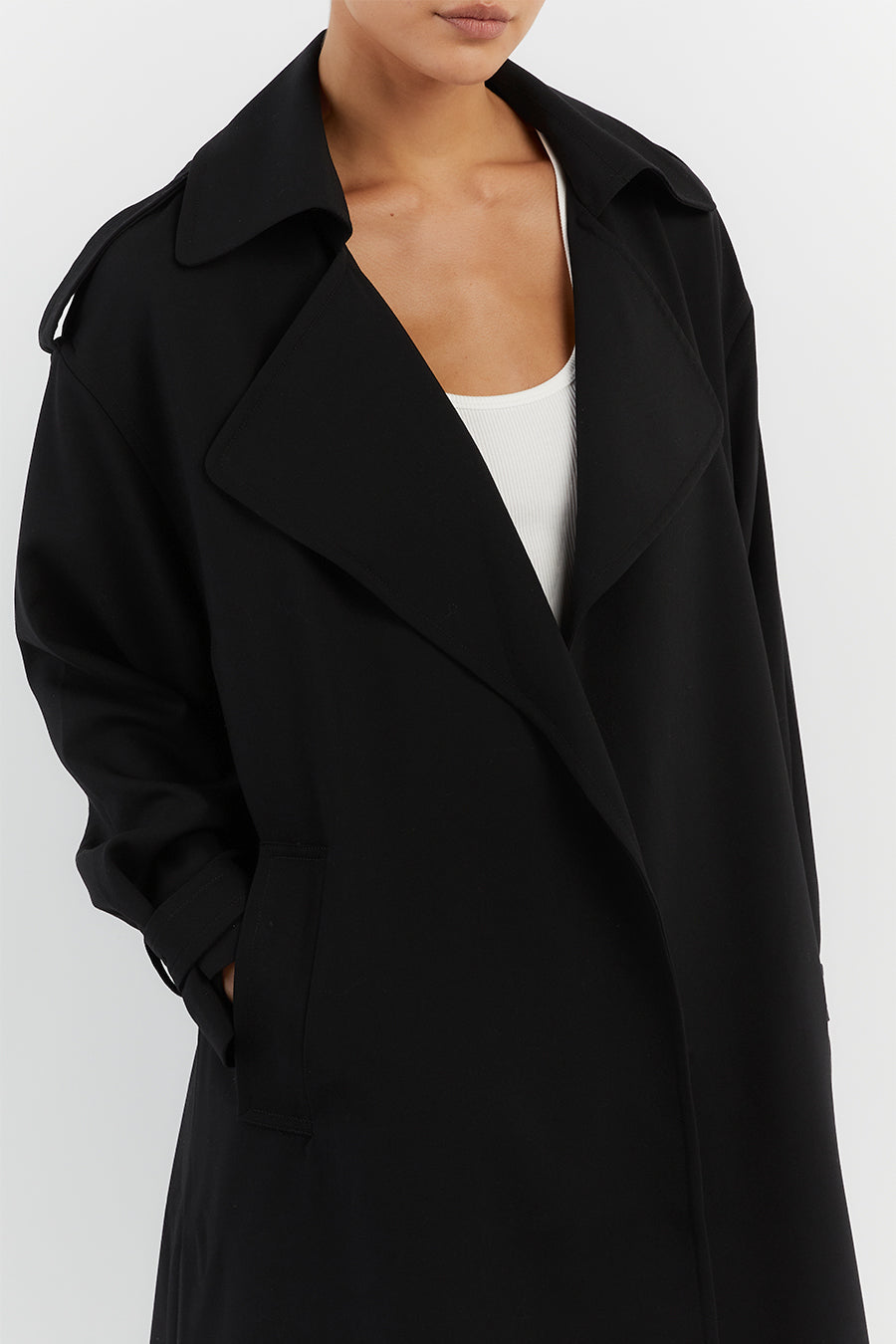 JAMIE BLACK TRENCH