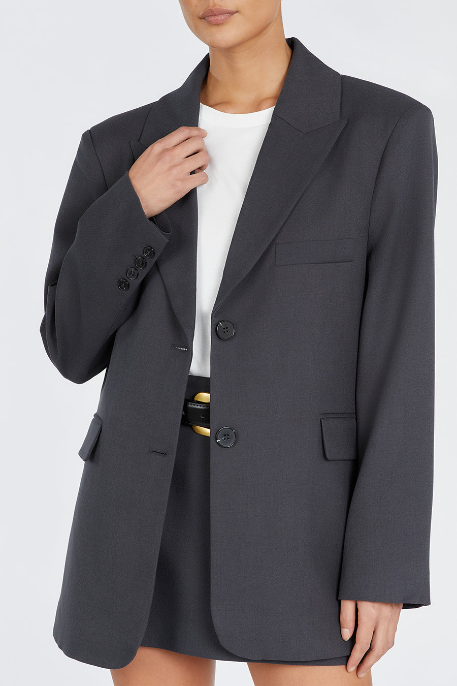 HARLEY SLATE BOYFRIEND BLAZER