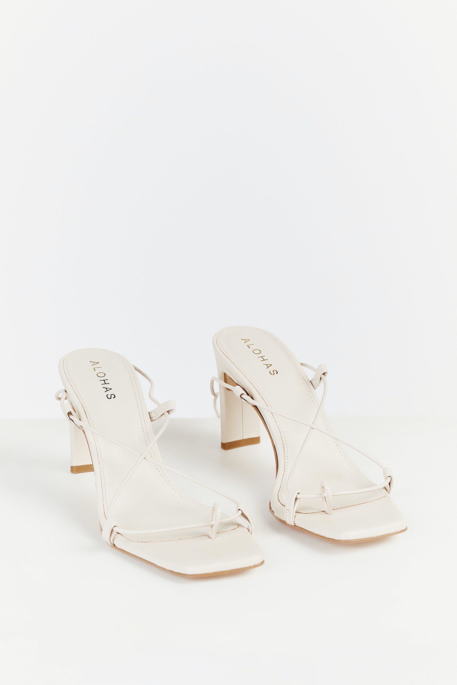 ALOHAS BELLINI IVORY HEEL
