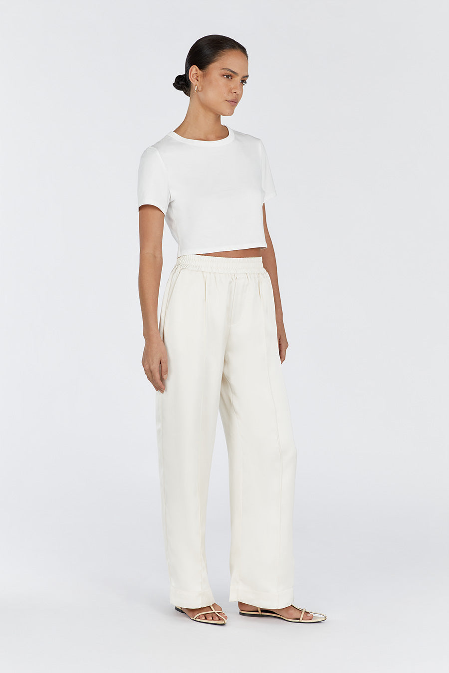 OSLO SATIN MERINGUE PANT