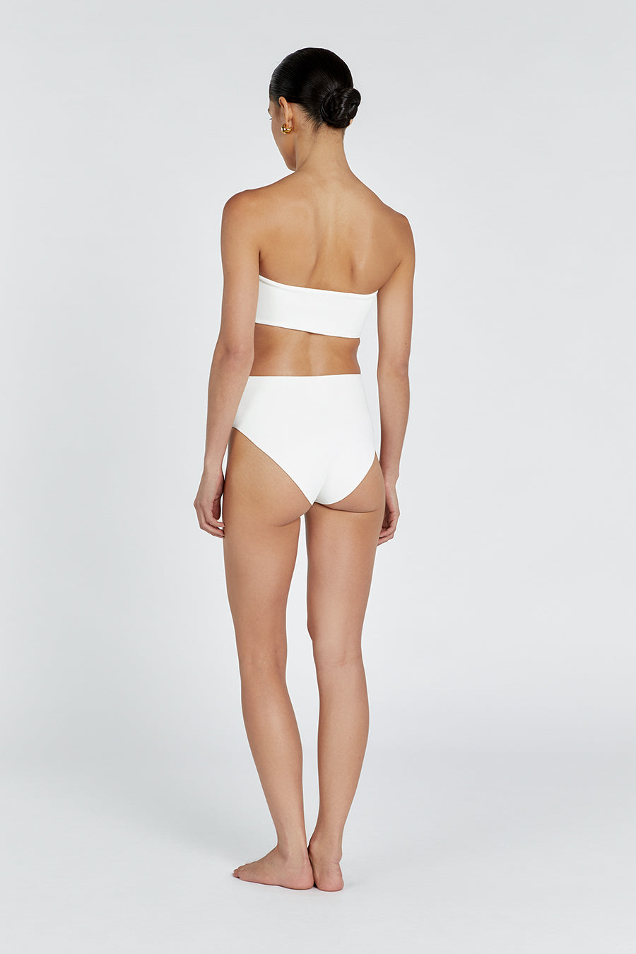 BASE OFF WHITE HIGH WAIST BRIEF