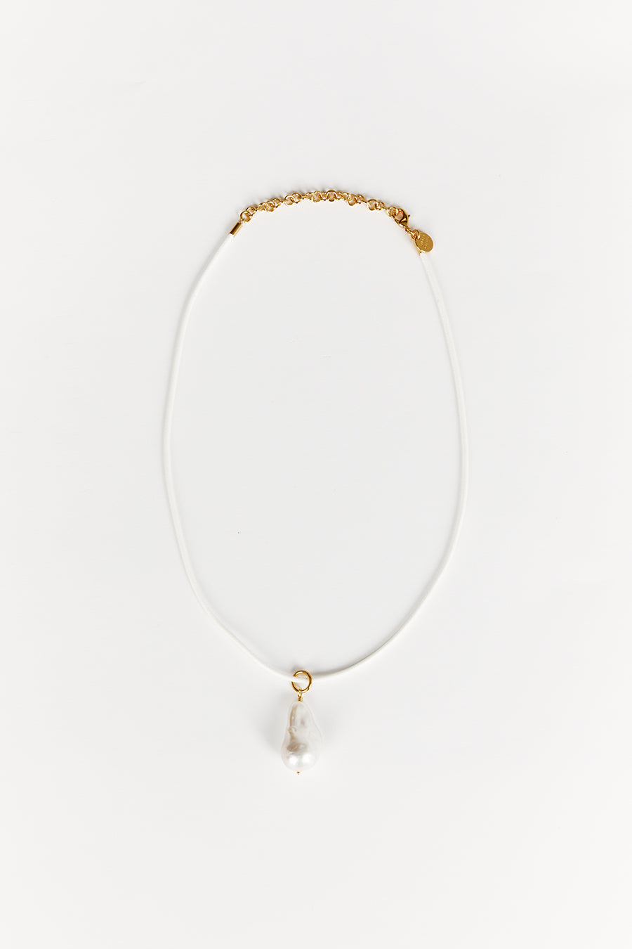 AMBER SCEATS INES PEARL NECKLACE