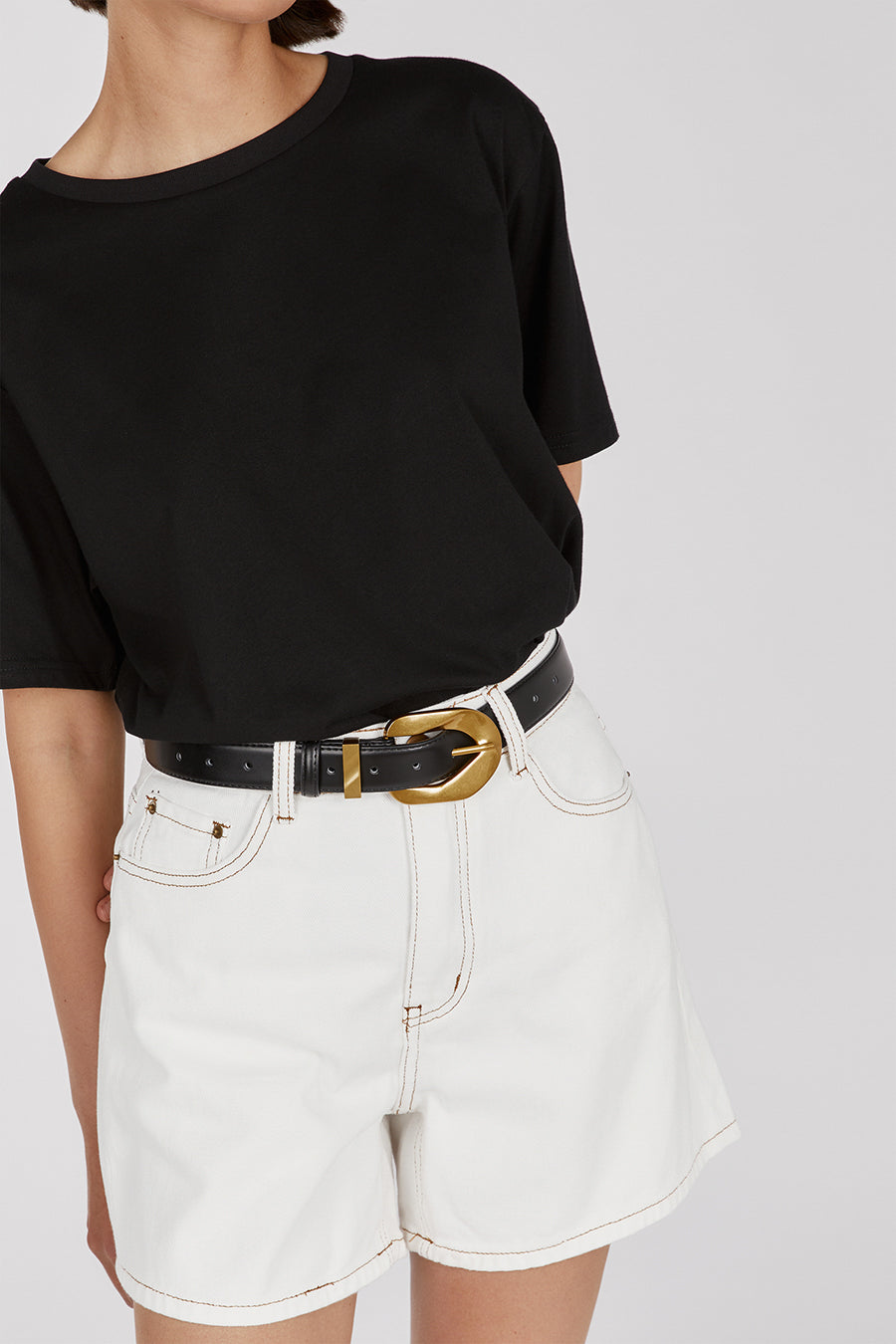 PIPER OFF WHITE DENIM SHORT