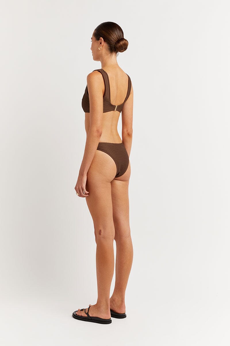 LOLA DARK CHOC V WAIST BRIEF