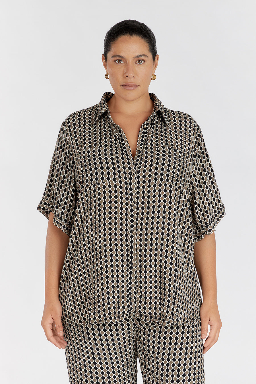 BROOKS GEO VACATION SHIRT