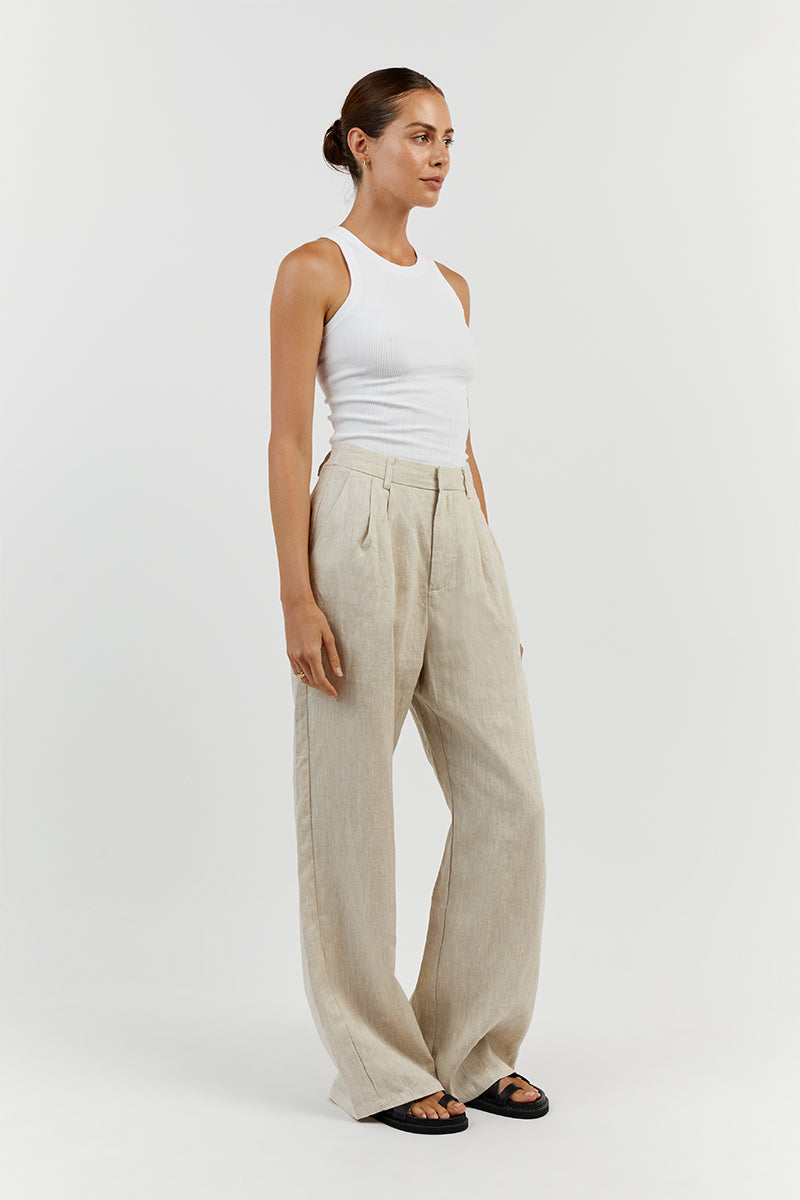 JENNA WHITE KNIT TANK