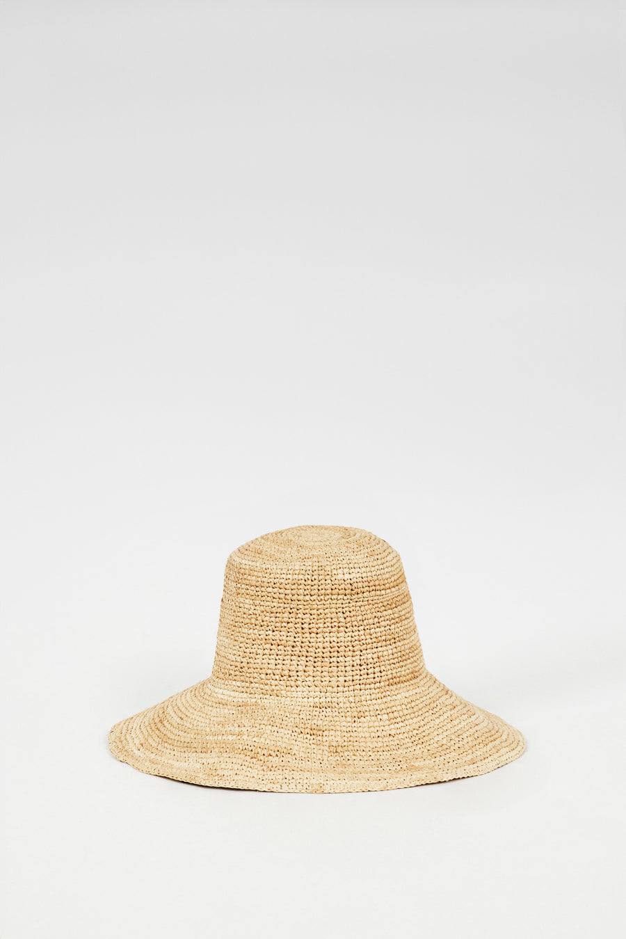 GEMMA NATURAL STRAW WIDE BRIM HAT